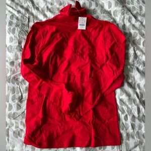 Red Turtleneck